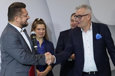 Konferencja prasowa dotycząca środk&oacute;w z KPO dla Katowickiego Centrum Onkologii