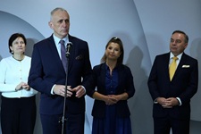 Przem&oacute;wnienie zaproszonych gości