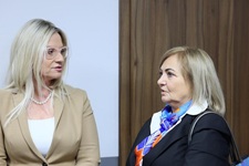 Konferencja prasowa dotycząca środk&oacute;w z KPO dla Katowickiego Centrum Onkologii