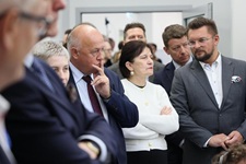 Konferencja prasowa dotycząca środk&oacute;w z KPO dla Katowickiego Centrum Onkologii