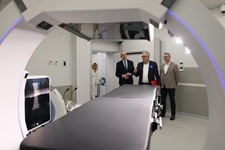 Konferencja prasowa dotycząca środk&oacute;w z KPO dla Katowickiego Centrum Onkologii