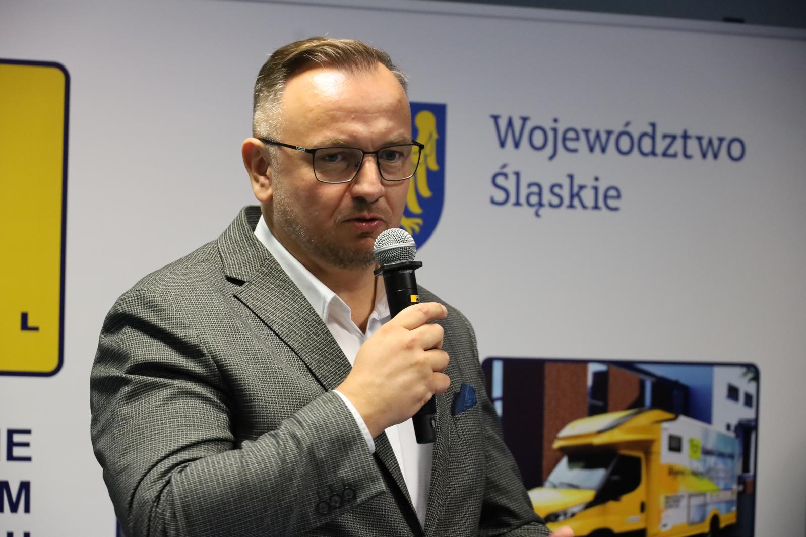 Jakub Chełstowski na uroczystości