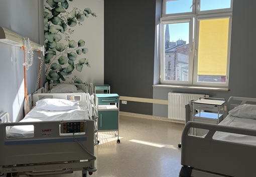 Sala pacjentów w Oddziale Onkologicznym, Odcinek A