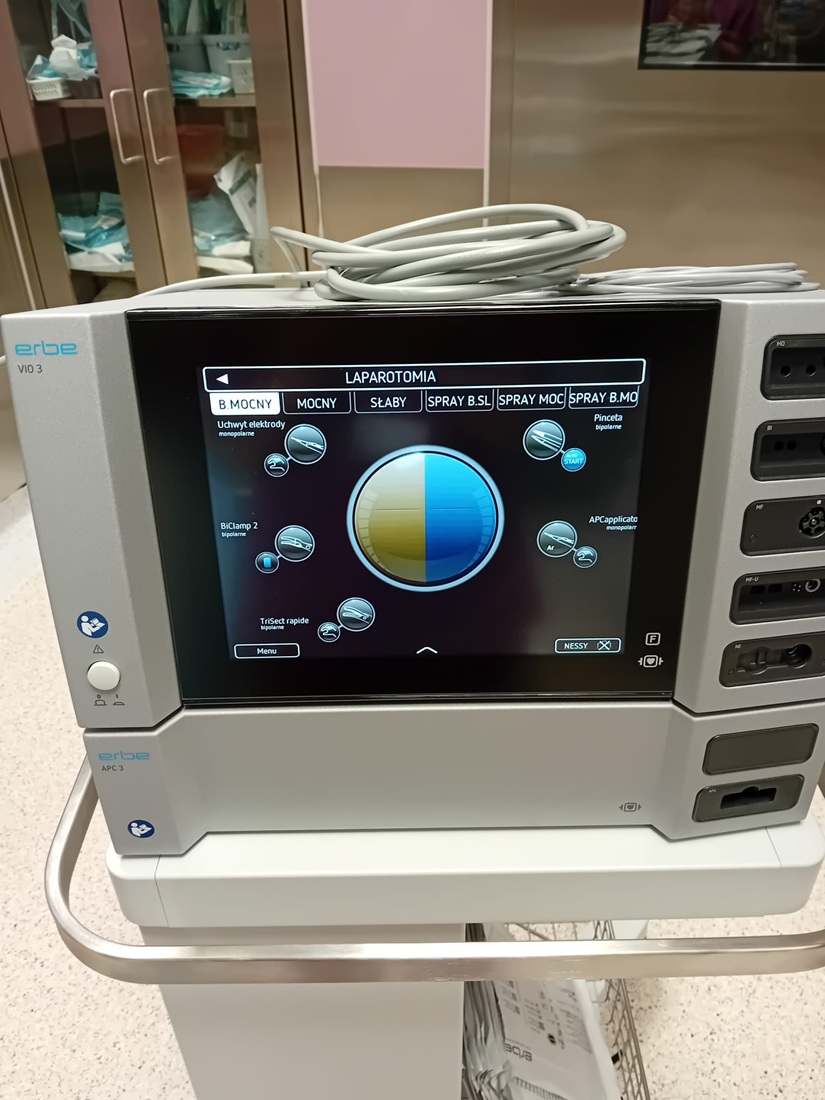Diatermia zakupiona z dofinansowania w ramach KPO