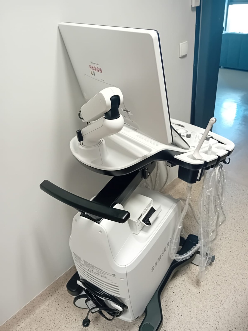 Ultrasonograf zakupiony z dofinansowania w ramach KPO